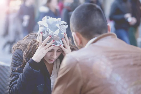 오랜 관계 가진 사람 싶어 — 스톡 사진