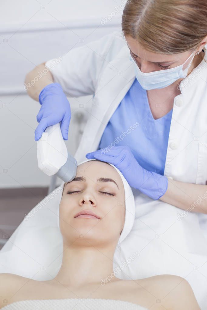 Anti-aging treatment with IPL laser