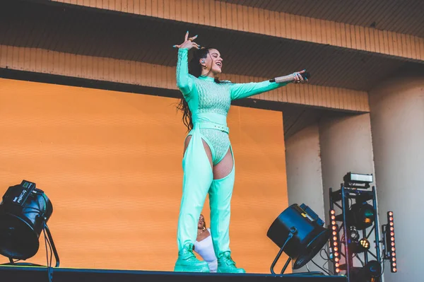 Chicago Illinois Spojené Státy Americké Neděle Srpna 2019 Španělská Flamenco — Stock fotografie