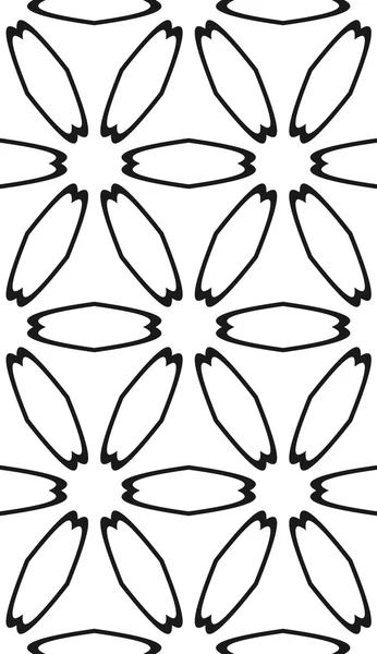 Naadloze vector textuur van lijnen en stukken van geometrische vormen. — Stockvector