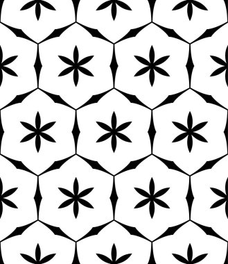 Çizgiler ve geometrik şekiller parçalarını sorunsuz vektör doku.