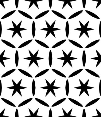 Çizgiler ve geometrik şekiller parçalarını sorunsuz vektör doku.