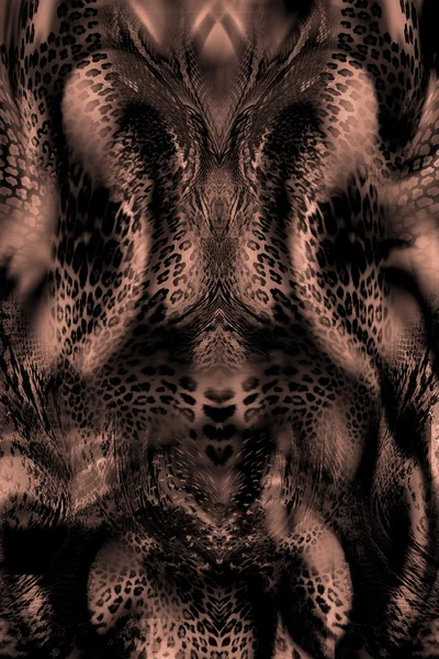 Leopard nyomtatási textúra — Stock Fotó