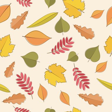 Sonbahar pürüzsüz desen bırakır.