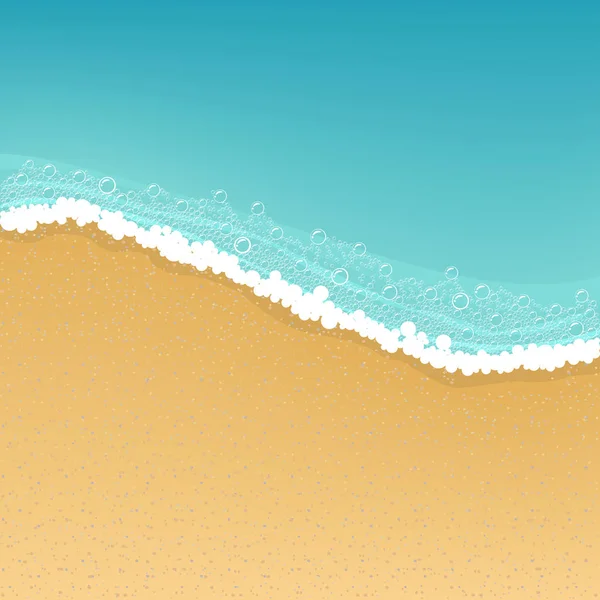 Pláž pozadí vektor — Stockový vektor
