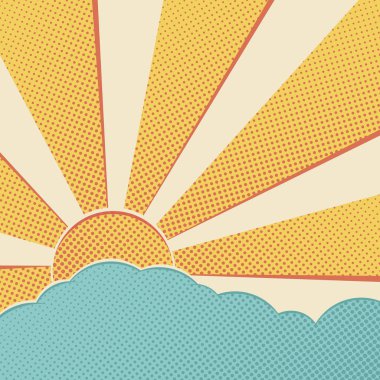 Gökyüzündeki güneş