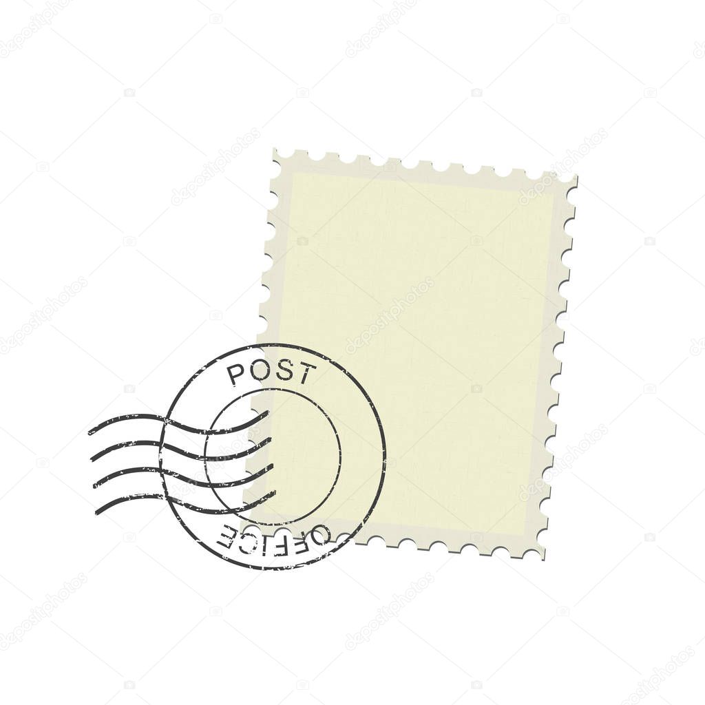 Old postage stamp