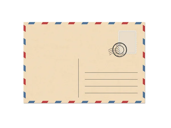 Envelope air mail. — Stock Vector