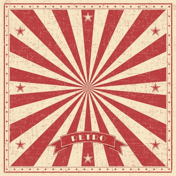 Retro arka kırmızı kirişler