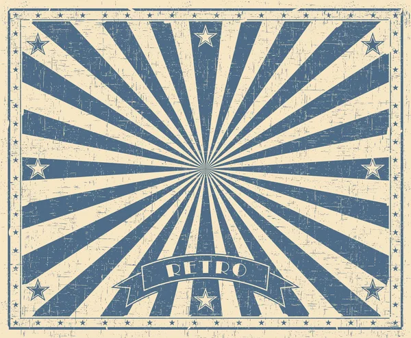 Yatay retro poster