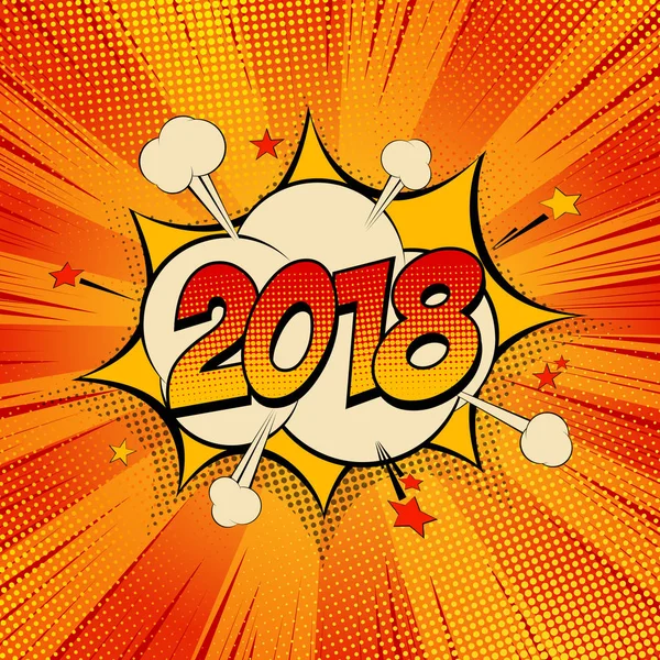 Feliz año nuevo — Vector de stock