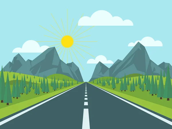 Dağlara giden yol
