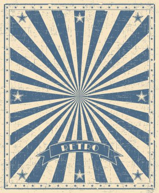 retro arka plan mavi