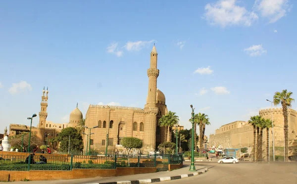 Ancient Citadel Cairo Egypt Mosque Medieval Monument Architecture — Stock Photo, Image