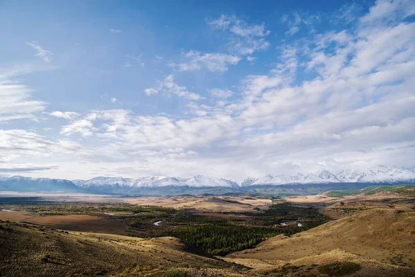 Chuya River Valley North Chuysky Range Dawn Russia Mountain Altai — Stock Photo, Image