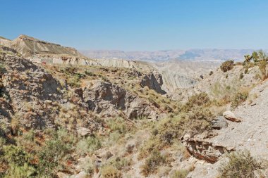 Tabernas desert in Almeria. Andalusia. Spain 