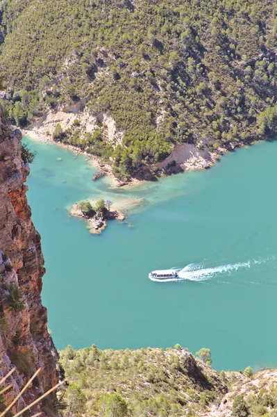 River cruise Jucar Nehri üzerinde.