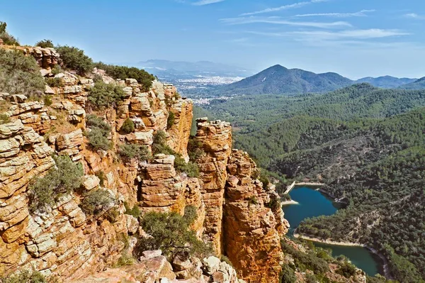 Ορεινό τοπίο στο εσωτερικό της επαρχία της Castellon. — Φωτογραφία Αρχείου