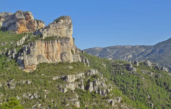 Βουνά στο φυσικό πάρκο. Βαλένθια — Φωτογραφία Αρχείου