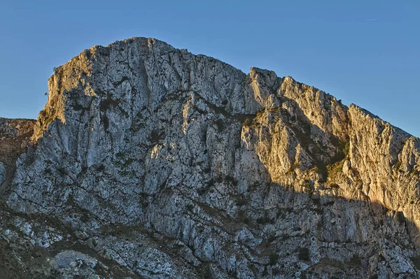 Bernia hory v Alicante. Španělsko — Stock fotografie