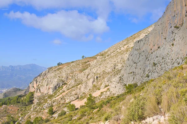 Τοπίο της οροσειράς του Bernia — Φωτογραφία Αρχείου