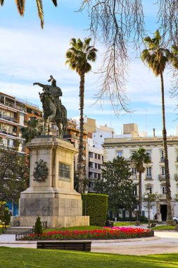 Kral Jaume heykeli ben Valencia