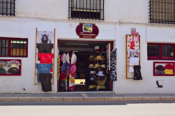 Strada nel centro storico di Ronda. Andalusia — Foto Stock