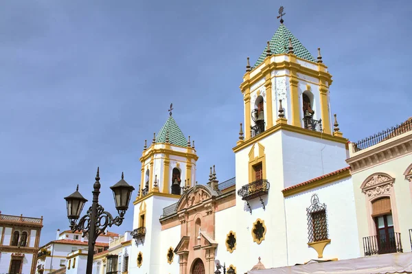 Eski kasaba Ronda kilisede. Andalusia