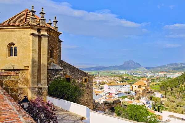 Antequera görünümünü collegiate Kilisesi