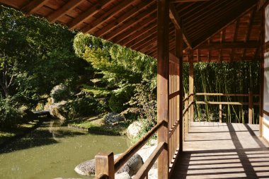 Bitki bahçesi, Toulouse, Fransa 'da Japon tarzı bahçe.