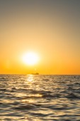 Картина, постер, плакат, фотообои "beautiful sunset on the black sea", артикул 127478266