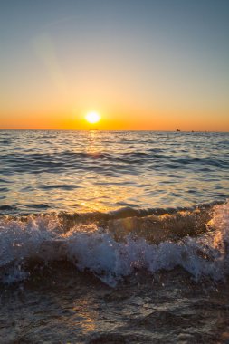Karadeniz 'de güzel bir gün batımı