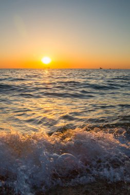 Karadeniz 'de güzel bir gün batımı