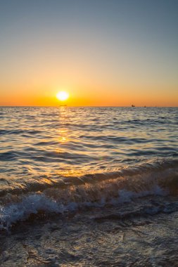 Karadeniz 'de güzel bir gün batımı