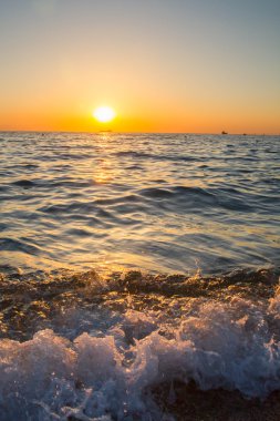 Karadeniz 'de güzel bir gün batımı