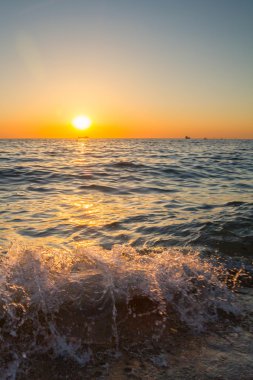 Karadeniz 'de güzel bir gün batımı