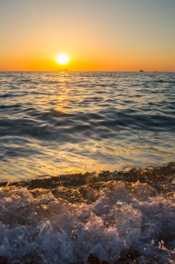 Karadeniz 'de güzel bir gün batımı