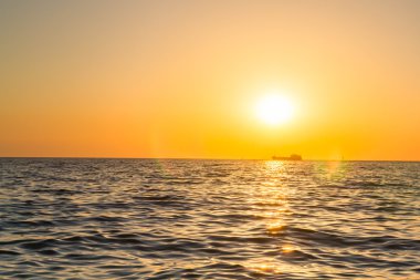 Karadeniz 'de güzel bir gün batımı