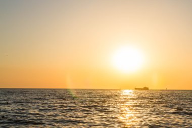 Karadeniz 'de güzel bir gün batımı