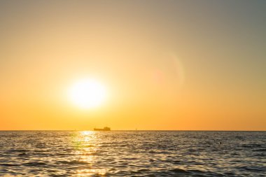 Karadeniz 'de güzel bir gün batımı