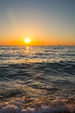 Karadeniz 'de güzel bir gün batımı