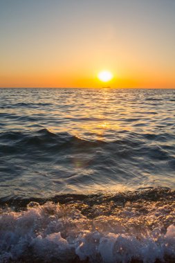 Karadeniz 'de güzel bir gün batımı