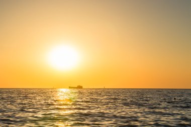 Karadeniz 'de güzel bir gün batımı
