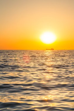 Karadeniz 'de güzel bir gün batımı