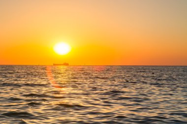 Karadeniz 'de güzel bir gün batımı