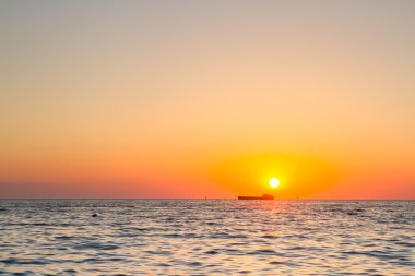 Karadeniz 'de güzel bir gün batımı