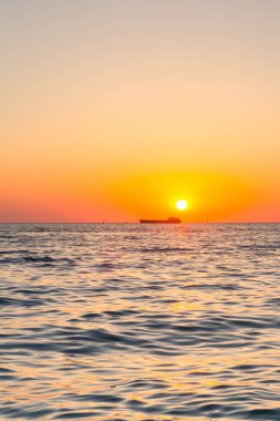 Karadeniz 'de güzel bir gün batımı