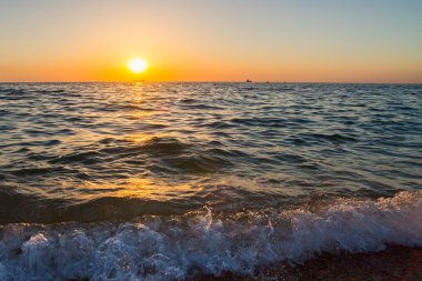 Karadeniz 'de güzel bir gün batımı