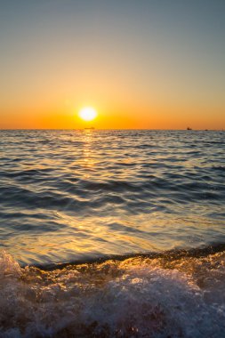 Karadeniz 'de güzel bir gün batımı