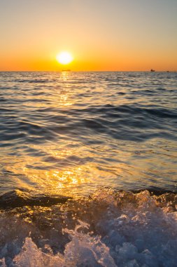 Karadeniz 'de güzel bir gün batımı